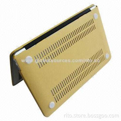 New Qualified PU Leather and PC Protect Shell for Macbook Pro 15-inch